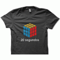 Camiseta cubo rubik