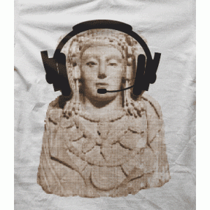 Camiseta dama de elche dj-detalle