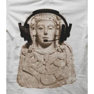 Camiseta dama de elche dj-detalle