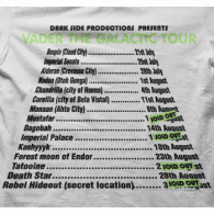 Camiseta dark vader tour-detalle Camiseta dark vader tour-detalle