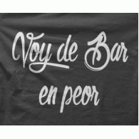 Camiseta de Bar en peor-detalle