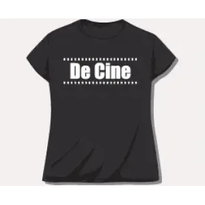 Camiseta de cine