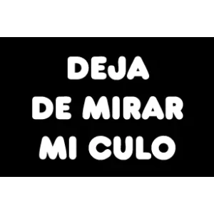 Camiseta deja de mirar-detalle