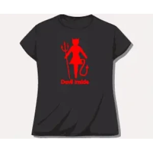 Camiseta devil inside