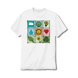 Camiseta ecología simbolos