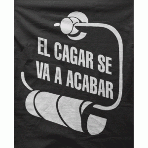 Camiseta el cagar..-detalle