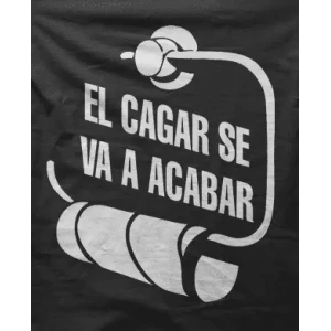 Camiseta el cagar..-detalle