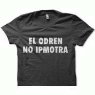 Camiseta el orden
