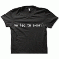 Camiseta email