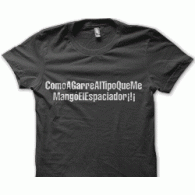 Camiseta espaciador
