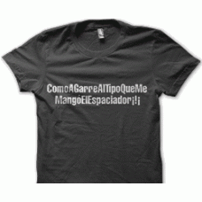 Camiseta espaciador