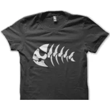 Camiseta esqueleto pez