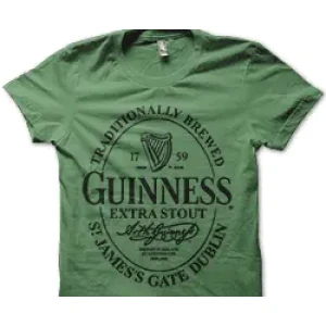 Camiseta etiqueta guinness