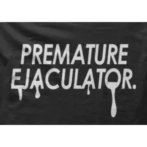 Camiseta eyaculador precoz-detalle