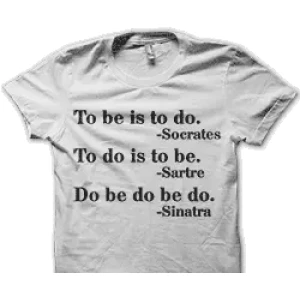 Camiseta filosofia