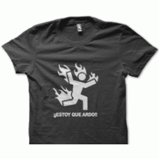 Camiseta fuego