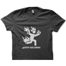 Camiseta fuego