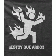 Camiseta fuego-detalle