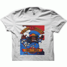 Camiseta fuma y vuela