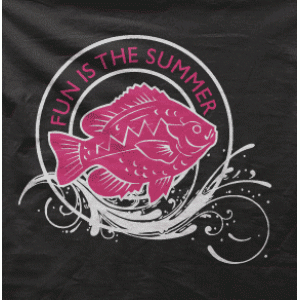 Camiseta fun is the summer-detalle