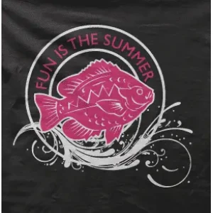 Camiseta fun is the summer-detalle