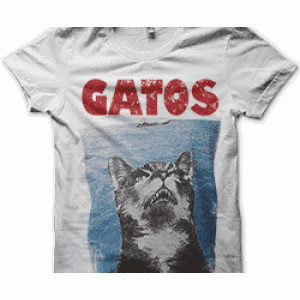 Camiseta gatos