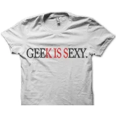 Camiseta geek is sexy