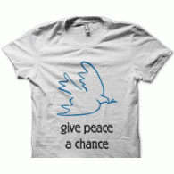Camiseta give peace