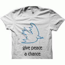 Camiseta give peace