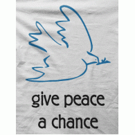 Camiseta give peace-detalle