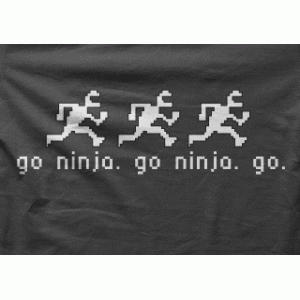 Camiseta go ninja-detalle
