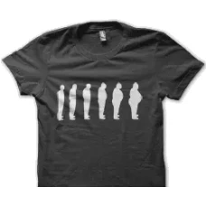 Camiseta gordos evolucion