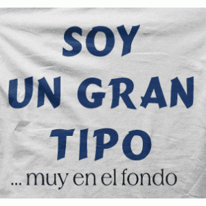 Camiseta gran tipo-detalle