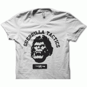 Camiseta guerrilla tactics