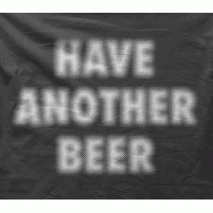 Camiseta have another beer-detalle