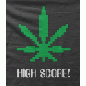 Camiseta hight score-detalle