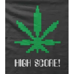 Camiseta hight score-detalle