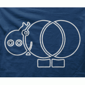 Camiseta hipopotamo-detalle