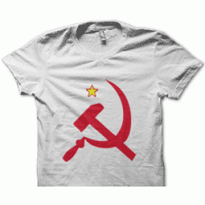 Camiseta hoz y martillo