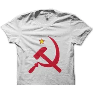 Camiseta hoz y martillo