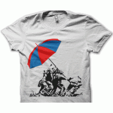 Camiseta iwo jima sombrilla