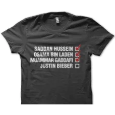 Camiseta justin bieber