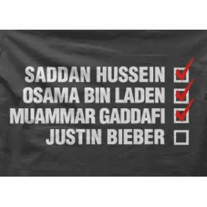 Camiseta justin bieber-detalle
