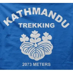 Camiseta kathmandu trekking-detalle
