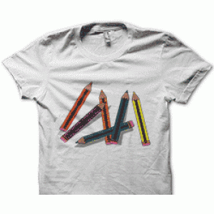 Camiseta lapices
