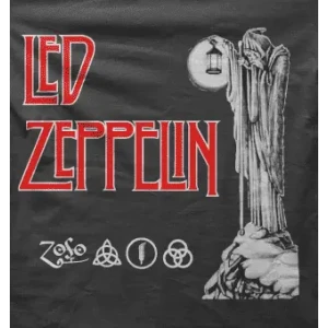 Camiseta led zeppelin-detalle