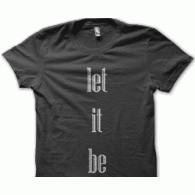 Camiseta let it be