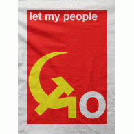 Camiseta let my people-detalle