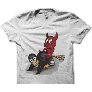 Camiseta linux tux