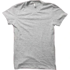 Camiseta lisa Gris jaspeado
